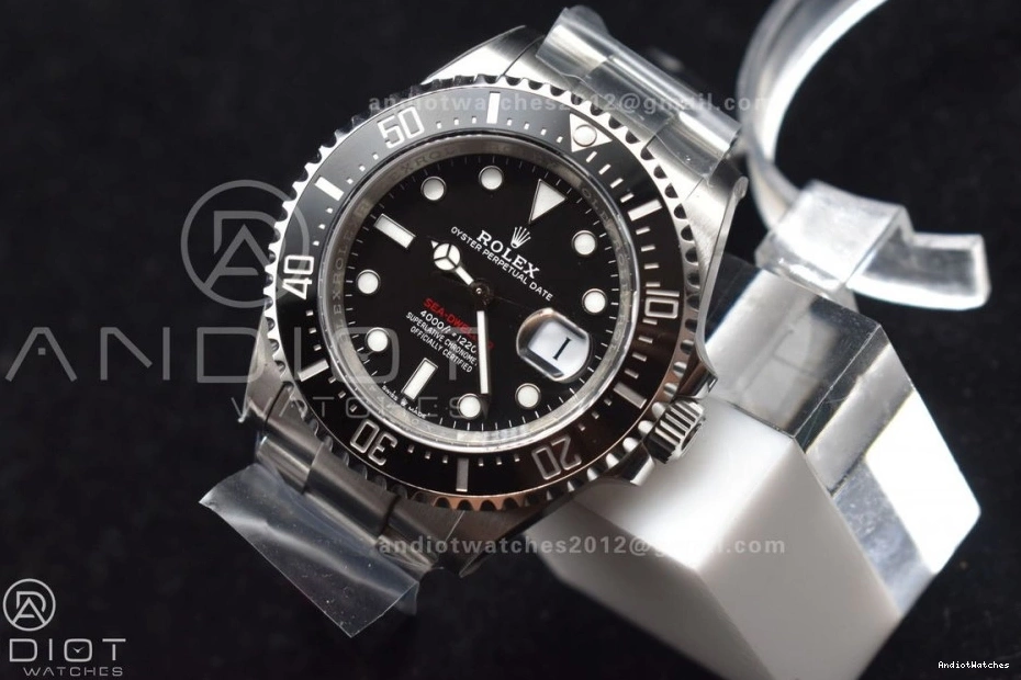 VSF 454 904L SS 43mm 126600 Seadweller VS SS Supportive Blk 0122